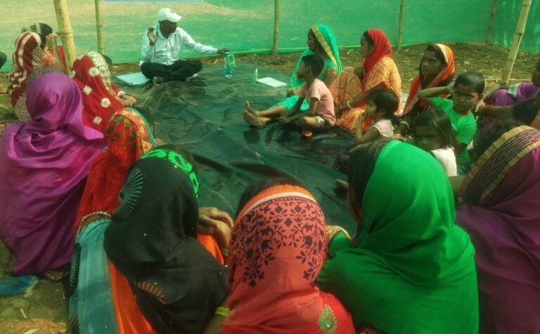 Farmers' training in the field