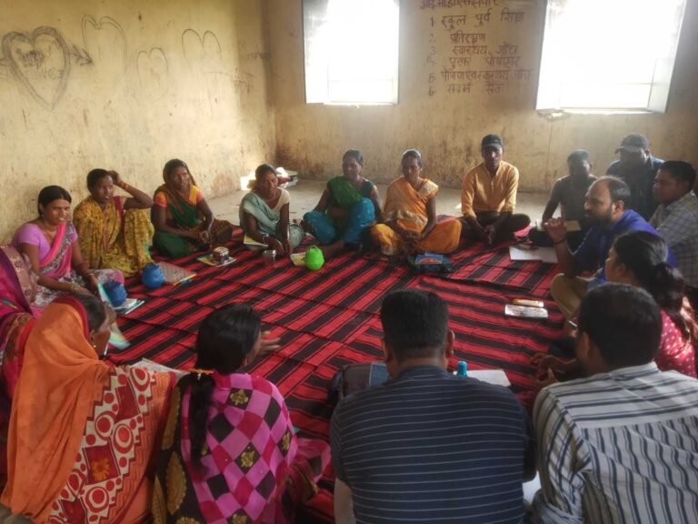 SHG members at a training session